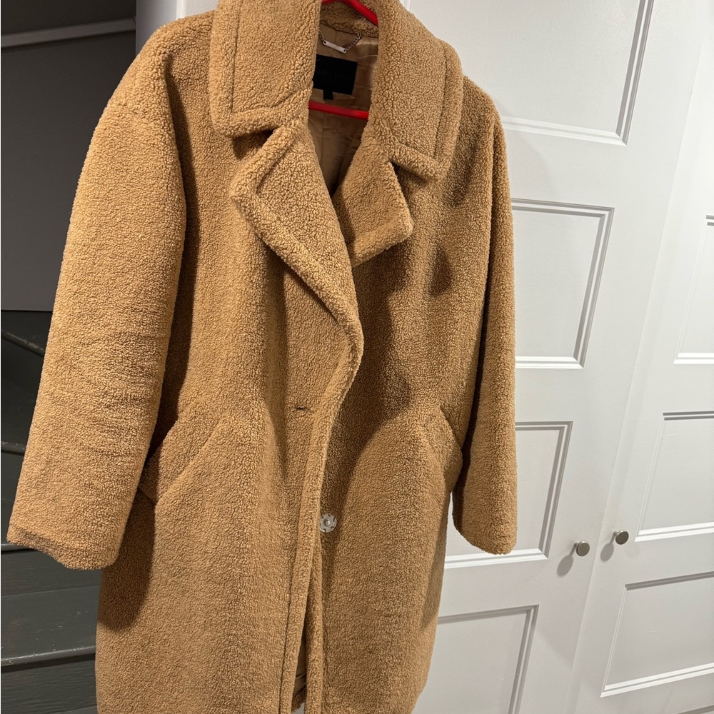Kendall & Kylie Tan Teddy Jacket